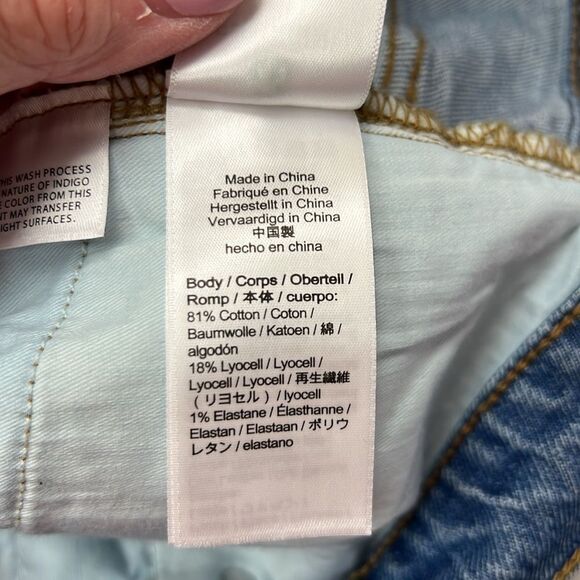 J. Crew BF707 Button Fly Demi Boot Cut Cropped Jeans size 34 - Picture 14 of 15